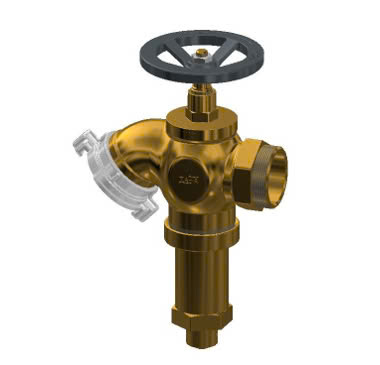 Bronze gate valve for water
