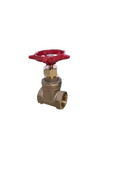 Bronze gate valve for water