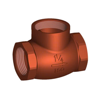 Bronze stop valve